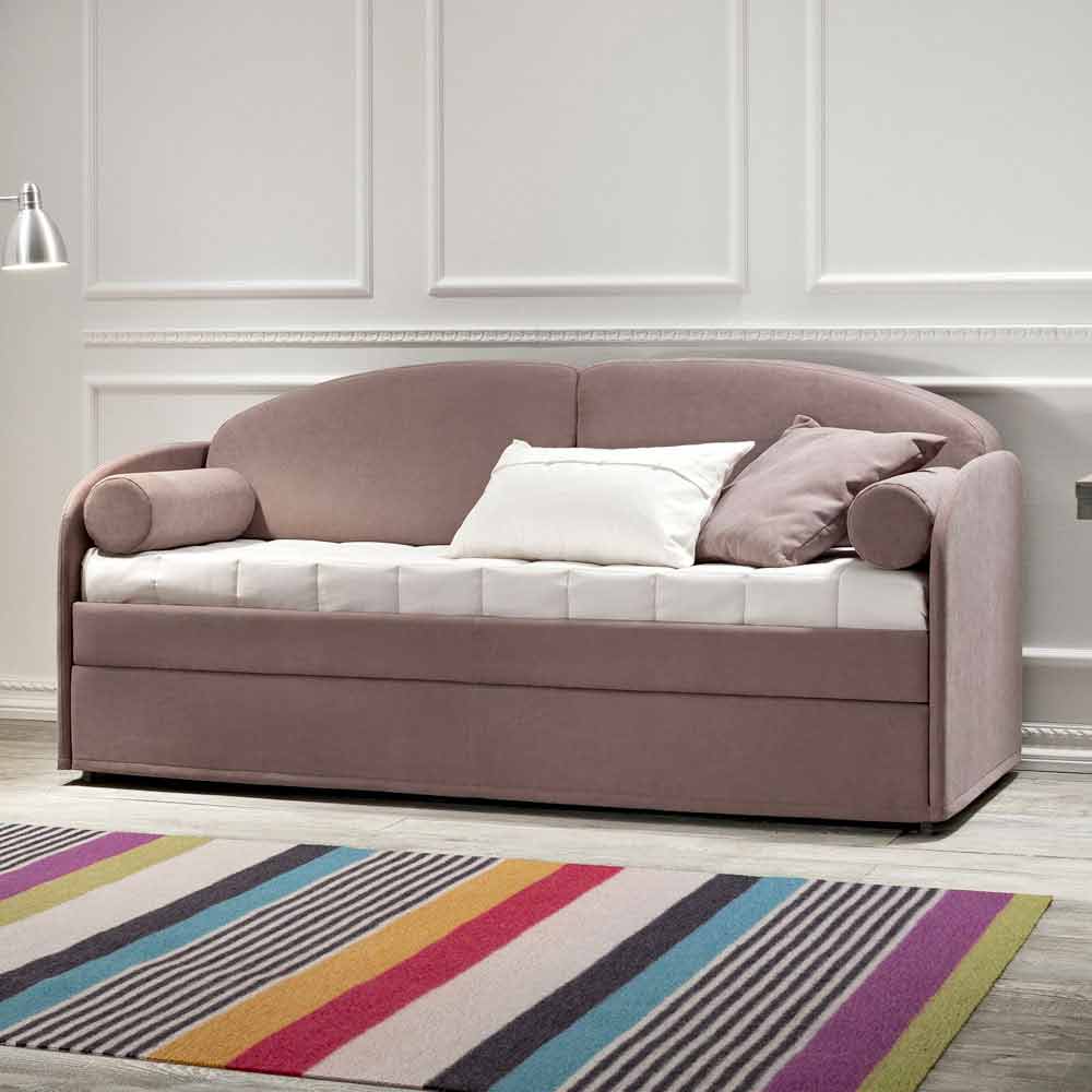 Sofá cama litera en tela de diseño moderno Made in Italy