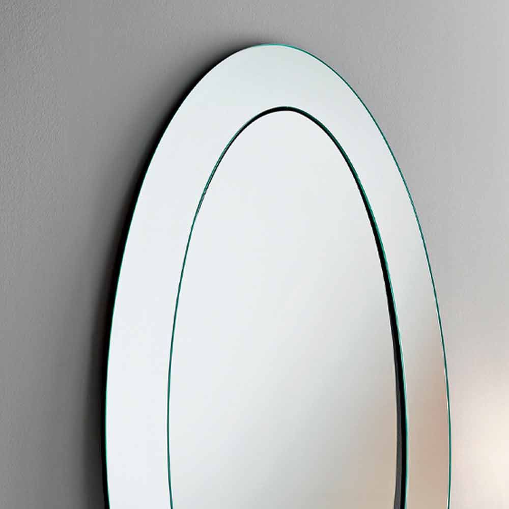 Espejo de Pie Oval de Diseño Moderno Hecho en Italia