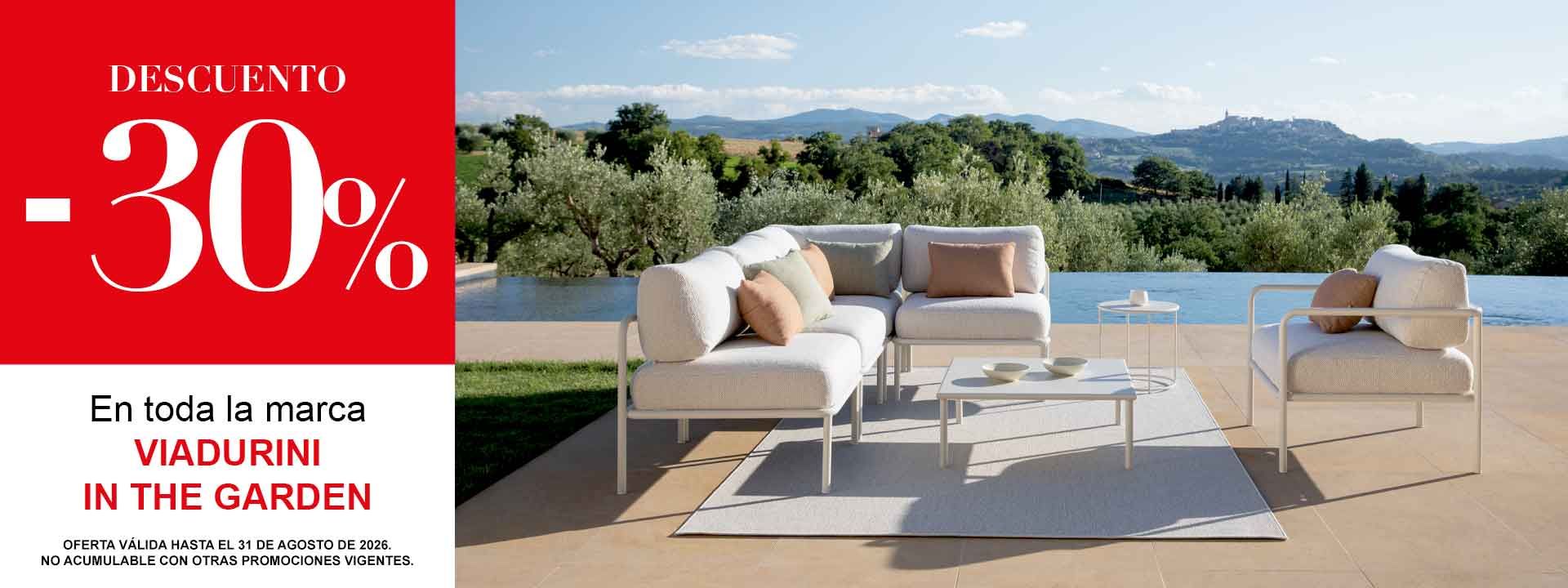 30 % JARDÍN VIADURINI