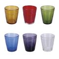 12 Vasos 330 ml en Vaso de Diferentes Colores - Broche