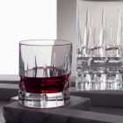 12 vasos de whisky Basso de vaso doble antiguo de cristal - Fiucco Viadurini