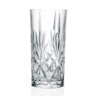 12 Vasos Tumbler Alto Highball para Cóctel en Eco Crystal - Cantabile Viadurini