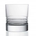 12 vasos de whisky de cristal pasados de moda dobles con vaso - Arritmia