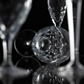 12 vasos de cerveza en diseño de lujo decorado con cristal ecológico - Titanioball