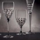 12 vasos de cerveza en diseño de lujo decorado con cristal ecológico - Titanioball Viadurini