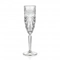 12 copas de flauta de vidrio para champán o prosecco en cristal ecológico - Daniele