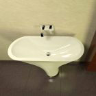 Flounder diseño de baño lavabo Made in Italy Viadurini