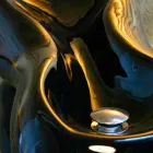 Lavabo Goldline de diseño moderno hecho en Italia Viadurini