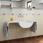Fregadero de baño Baño Wave Hecho en Italia Viadurini