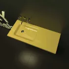 Fregadero del baño ensillado Hecho en Italia Viadurini