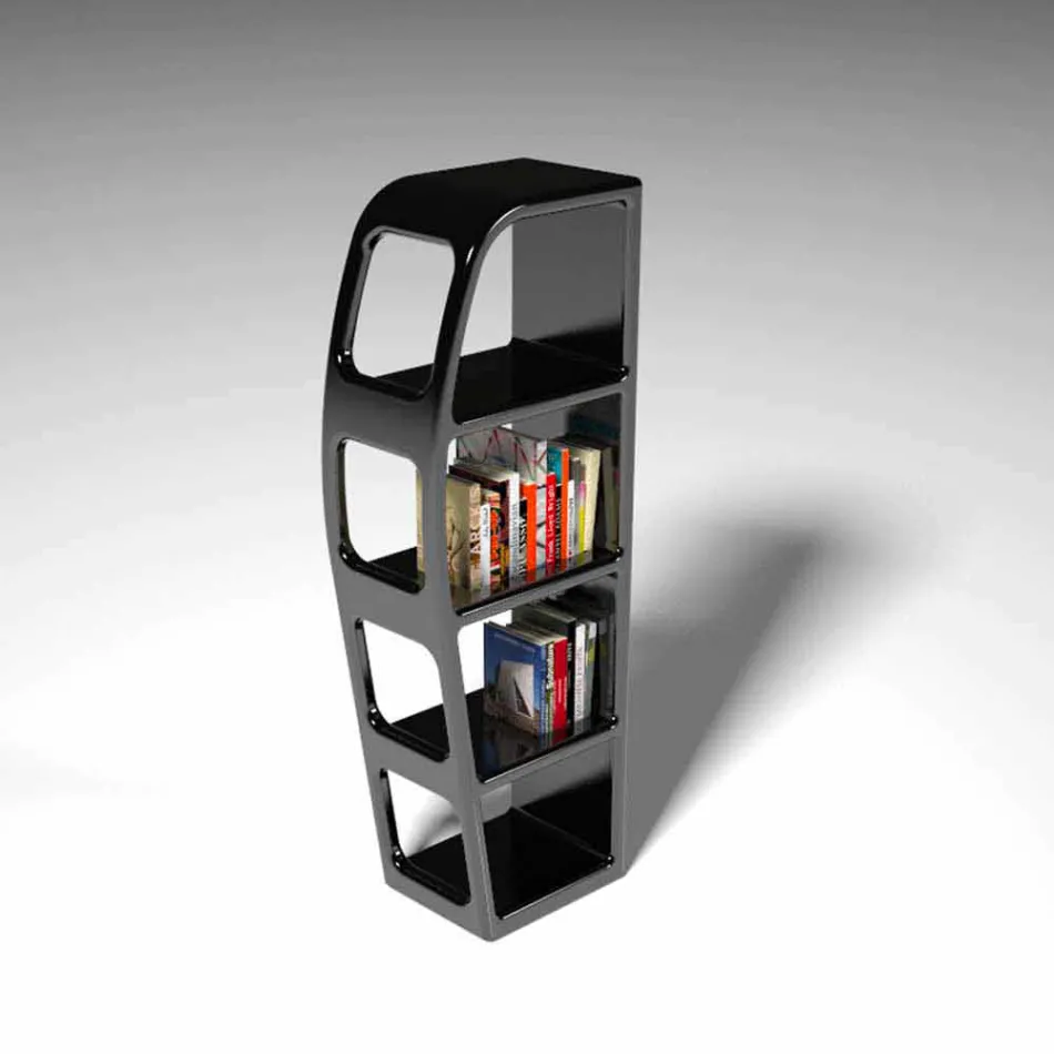 Librería de diseño moderno B-Side hecha en Italia Viadurini