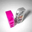 Librería de diseño moderno B-Side hecha en Italia Viadurini