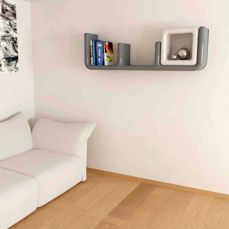 Estante Atlante de Diseño Moderno Hecho en Italia Viadurini