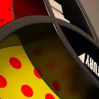 Diseño de estantería Poppy Book Made in Italy Viadurini