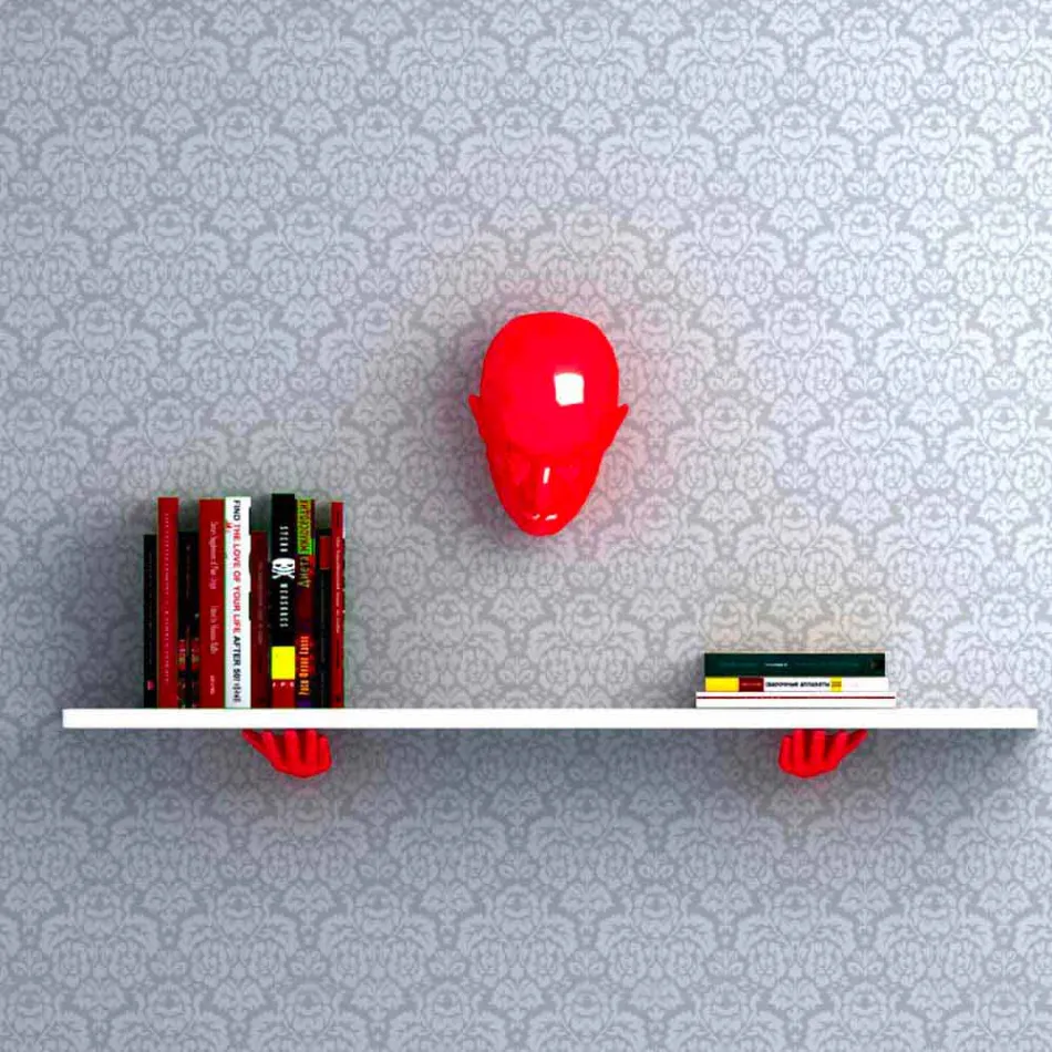 Diseño de estante Vladimir Made in Italy Viadurini