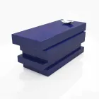 Escritorio de oficina Alford Design hecho en Italia Viadurini