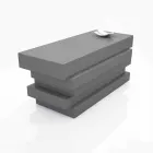 Escritorio de oficina Alford Design hecho en Italia Viadurini