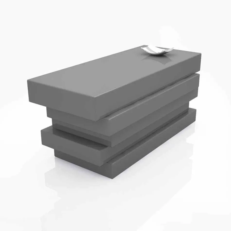 Escritorio de oficina Alford Design hecho en Italia Viadurini