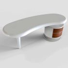 Diseño de escritorio moderno Bean Made in Italy Viadurini