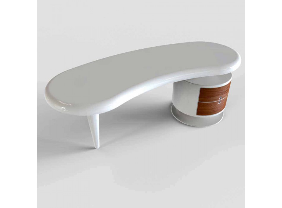 Diseño de escritorio moderno Bean Made in Italy Viadurini