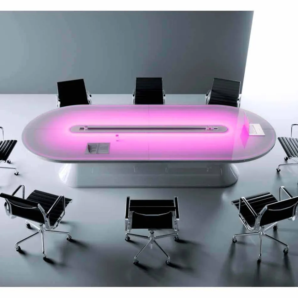 Mesa de información de la oficina de escritorio Viadurini