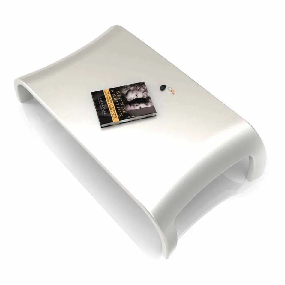 Mesa de centro de diseño moderno cuesta abajo hecha en Italia Viadurini