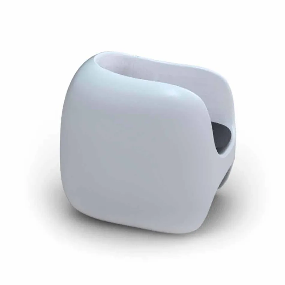 Sillón de diseño moderno Apple Made in Italy Viadurini