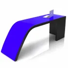 Escritorio de oficina moderno Anthony hecho en Italia Viadurini