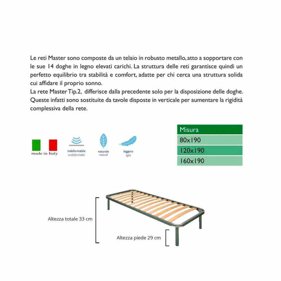 Red Bio Comfort 1 Individual Viadurini