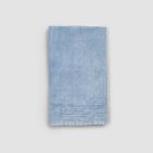 2 toallas para invitados en lino pesado Diseño de lujo italiano azul claro - Jojoba Viadurini