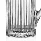 2 jarras de agua y bebidas en diseño de lujo decorado con cristales ecológicos - Senzatempo Viadurini