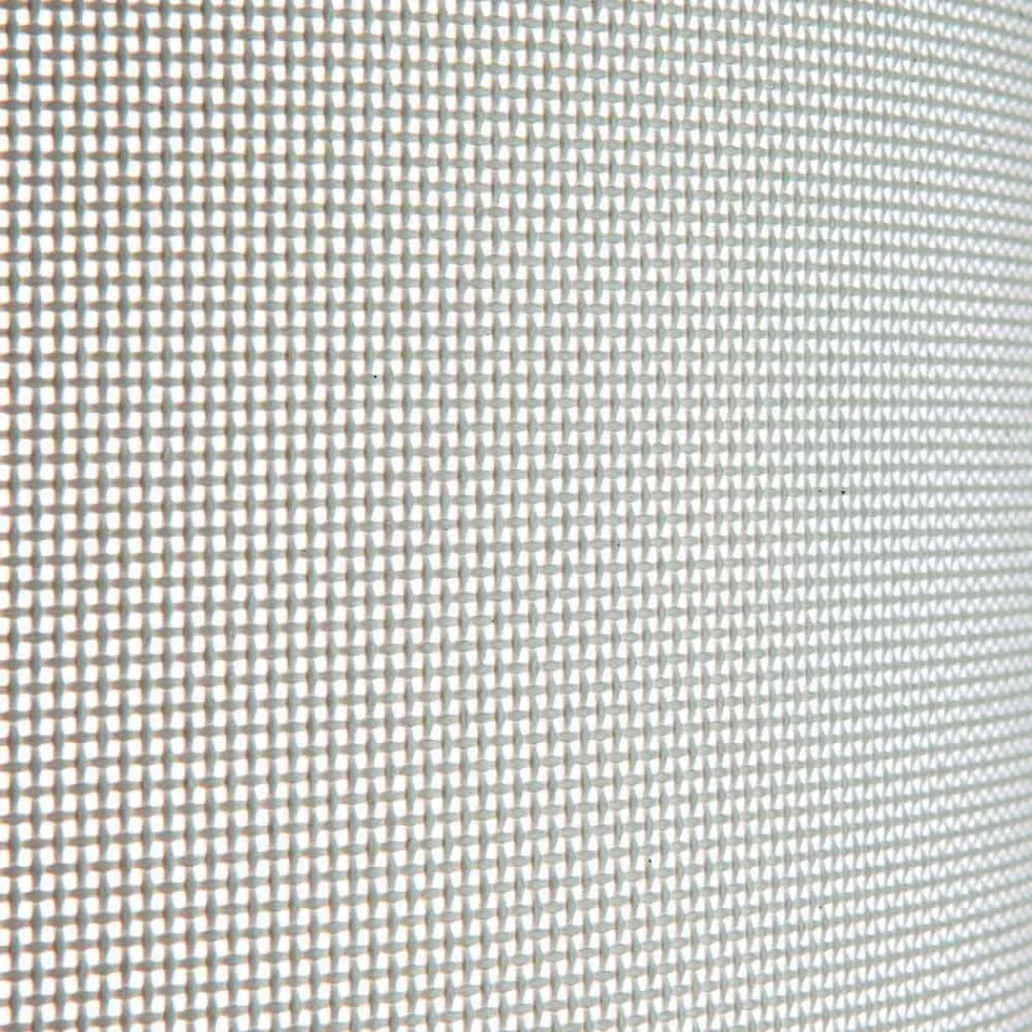 2 chaise longues apilables para exterior en metal y tela Made in Italy - Perlo Viadurini