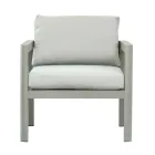 2 Sillas de Exterior en Aluminio y Cojines de Poliéster - Mickey Mouse Viadurini