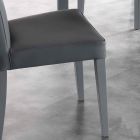 2 sillas Valentine de diseño moderno Viadurini