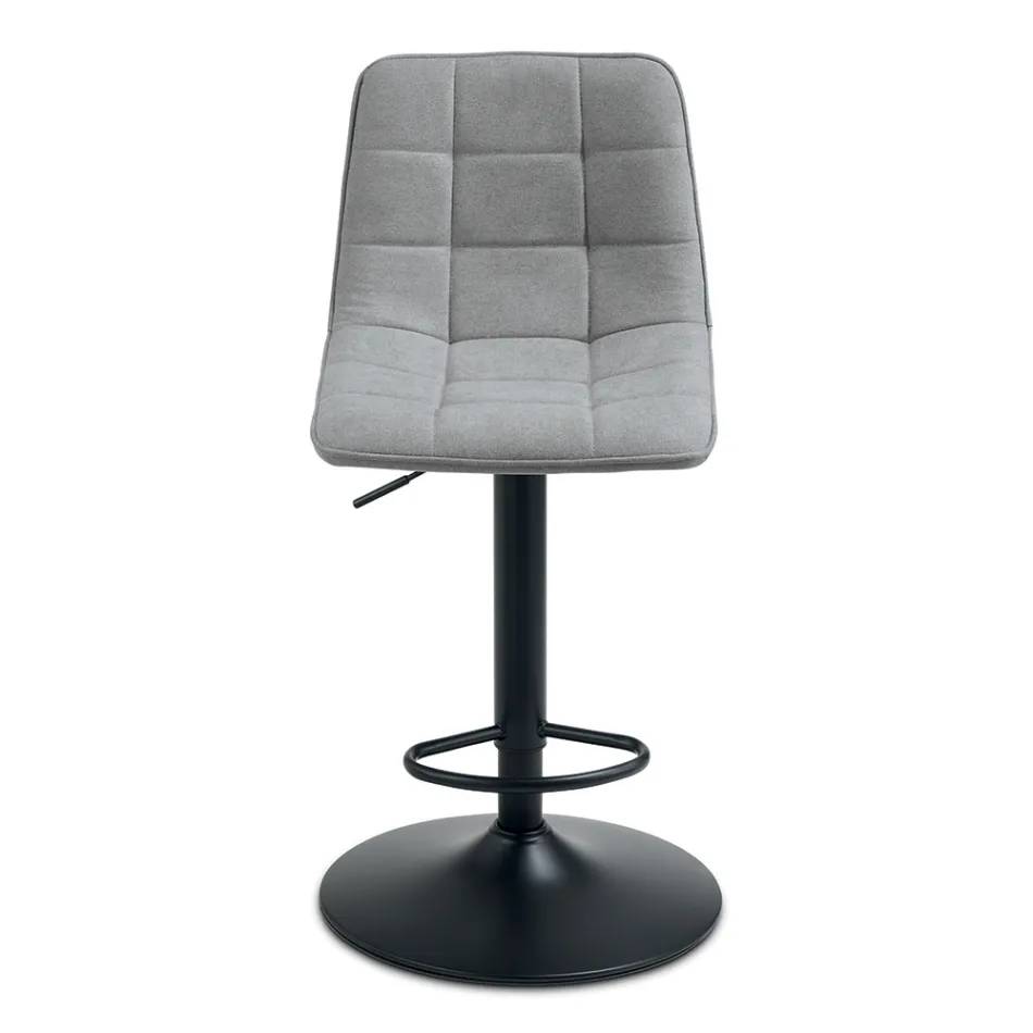 2 taburetes de salón con asiento de tela en diferentes colores - Corrente Viadurini