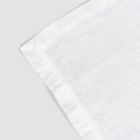 2 manteles individuales de puro lino blanco con estructura o encaje Made in Italy - Davincino Viadurini