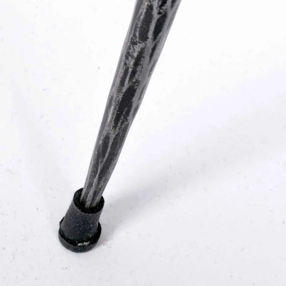 3 mesas de centro modernas con tapa de madera de mango Homemotion - Kalidi Viadurini