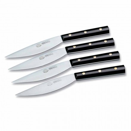 4 cuchillos de mesa Berti Valdichiana en exclusiva para Viadurini - Aldino Viadurini