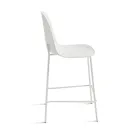 4 taburetes para salón de polipropileno con estructura metálica - Dinamo Viadurini