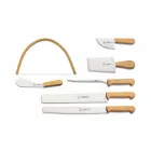 7 cuchillos italianos de acero inoxidable Berti exclusivos para Viadurini - Alessano Viadurini