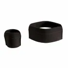 Accesorios de escritorio de cuero regenerado de 4 piezas hechos en Italia - Ebe Viadurini