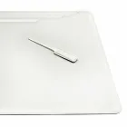 Accesorios de escritorio de cuero regenerado de 4 piezas hechos en Italia - Ebe Viadurini