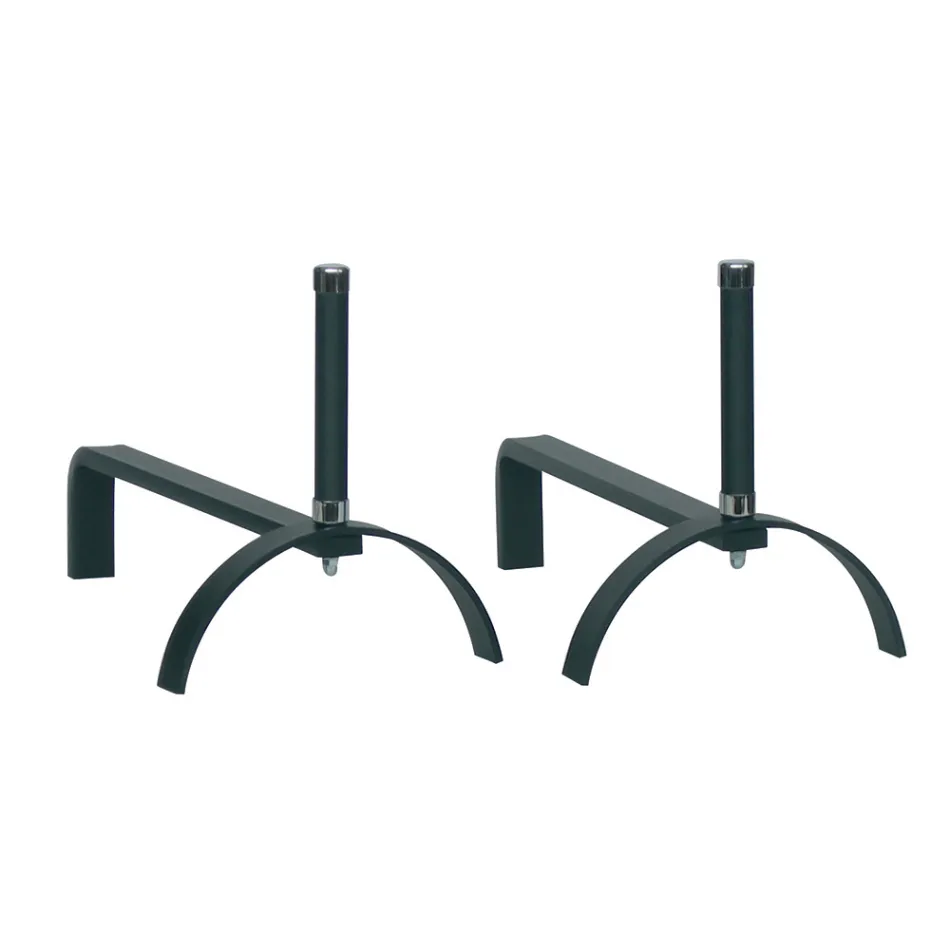 Morillos para Chimenea en Diferentes Acabados Alto 25 cm Made in Italy - Rinoceronte Viadurini