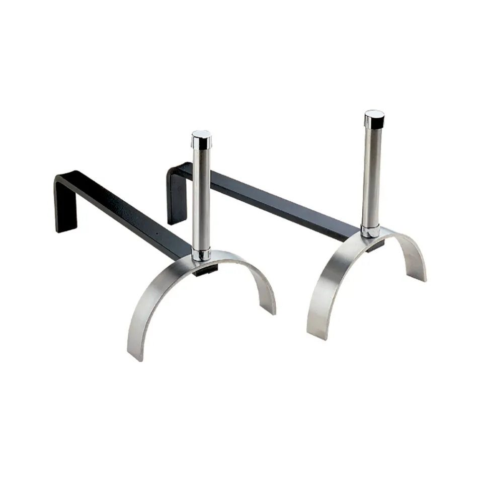 Morillos para Chimenea en Diferentes Acabados Alto 25 cm Made in Italy - Rinoceronte Viadurini