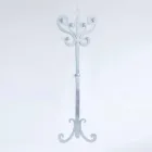 Percha de pared de diseño moderno en hierro coloreado Made in Italy - Torres Viadurini