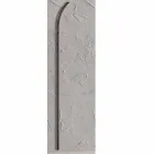 Perchero de pared de metal con 2 ganchos y luz LED Made in Italy - Osmio Viadurini