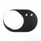 Perchero de pared moderno en acero con espejo Made in Italy - Pilippo Viadurini