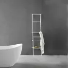 Perchero de escalera de diseño moderno blanco o en color - Caloina Viadurini