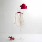 Perchero de pie de diseño moderno transparente de cactus, hecho en Italia Viadurini