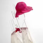 Perchero de pie de diseño moderno transparente de cactus, hecho en Italia Viadurini